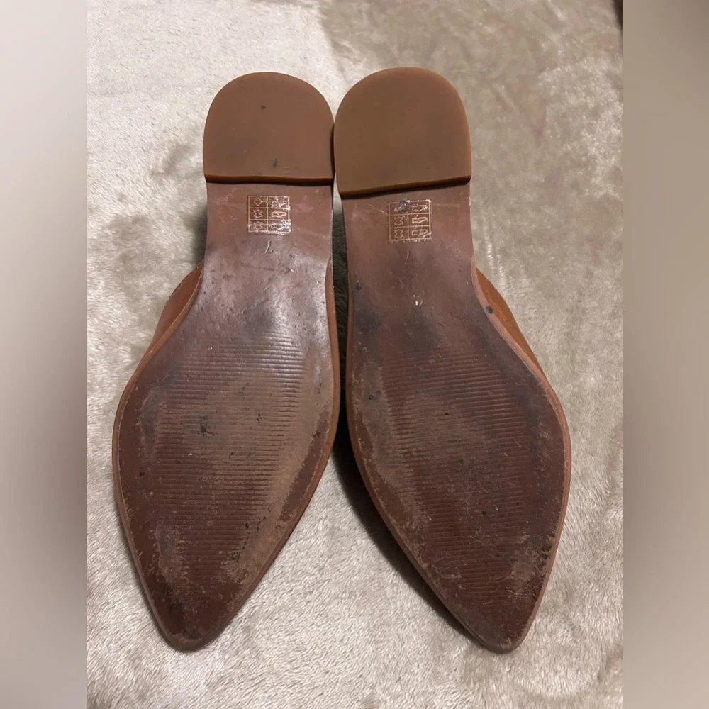 Madewell Gemma mule in English Saddle size 7 - Picture 6 of 8